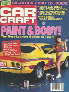 CAR CRAFT 1989 MAR - BODIES, QUAD-4, SS427